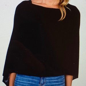Cashmere Dress Topper/Poncho